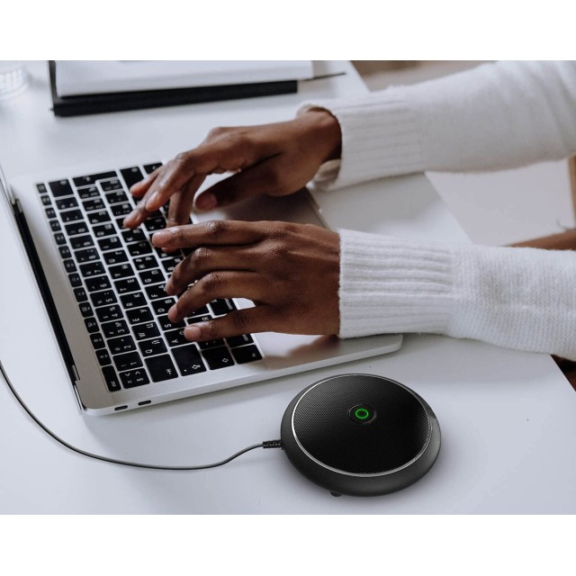 CMTECK επιτραπέζιο μικρόφωνο M003, omnidirectional, USB, μαύρο