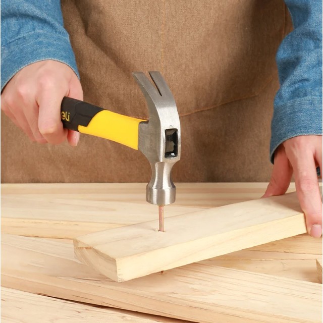 DELI σφυρί προκοβγάλτης DL5002 με αντιολισθητική Fiberglass λαβή, 500gr, 340mm DELI σφυρί προκοβγάλτης DL5002 με αντιολισθητική Fiberglass λαβή, 500gr, 340mm