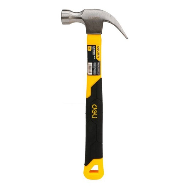 DELI σφυρί προκοβγάλτης DL5002 με αντιολισθητική Fiberglass λαβή, 500gr, 340mm DELI σφυρί προκοβγάλτης DL5002 με αντιολισθητική Fiberglass λαβή, 500gr, 340mm