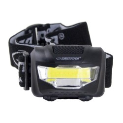 ESPERANZA φακός κεφαλής LED EOT037, 100lm, μαύρος