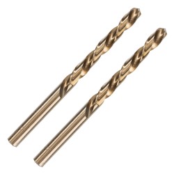 DELI σετ τρυπάνια DH-MHZ020-E2 για μέταλλο, M35 HSS 5% κοβαλτίου, DIN 388, 2x49mm, 2τμχ