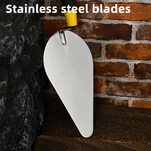 DELI μυστρί DL509216 με αντιολισθητική λαβή, ανοξείδωτο ατσάλι, 150mm