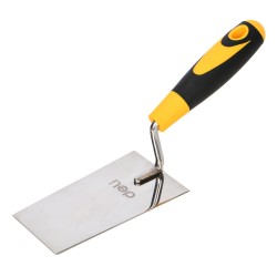 DELI μυστρί DL509328 με αντιολισθητική λαβή, ανοξείδωτο ατσάλι, 140mm