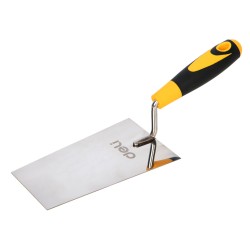 DELI μυστρί DL509330 με αντιολισθητική λαβή, ανοξείδωτο ατσάλι, 180mm