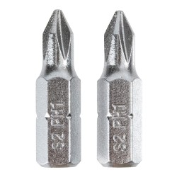 DELI σετ μύτες κατσαβιδιού DL251001, μαγνητικές, PH1x25mm, 2τμχ