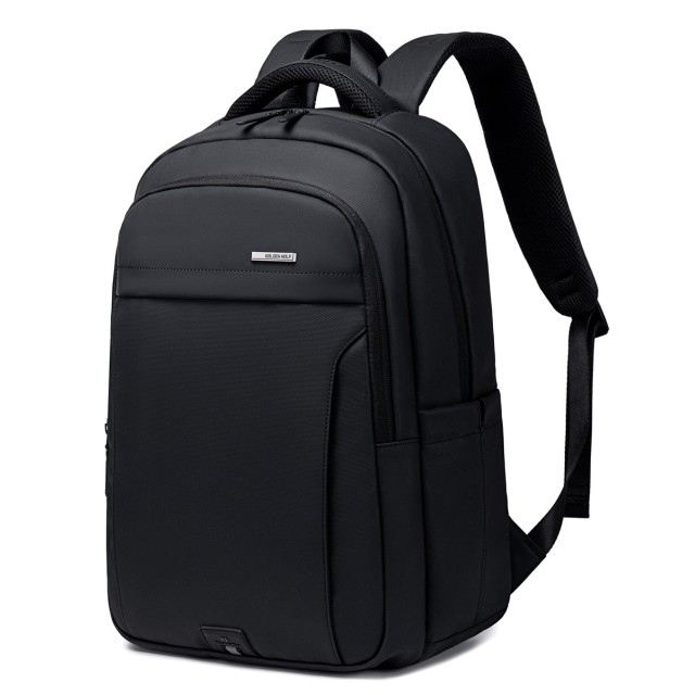 GOLDEN WOLF τσάντα πλάτης GB00711 με θήκη laptop 15.6", 27L, μαύρη GOLDEN WOLF τσάντα πλάτης GB00711 με θήκη laptop 15.6", 27L, μαύρη