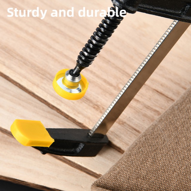 DELI σφιγκτήρας τύπου F DL110525 με μέγιστο άνοιγμα 250mm, μαύρος