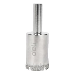 DELI ποτηροτρύπανο διαμαντέ DH-BKK250-E1 για πλακάκια/γυαλί, 25mm διάμετρος