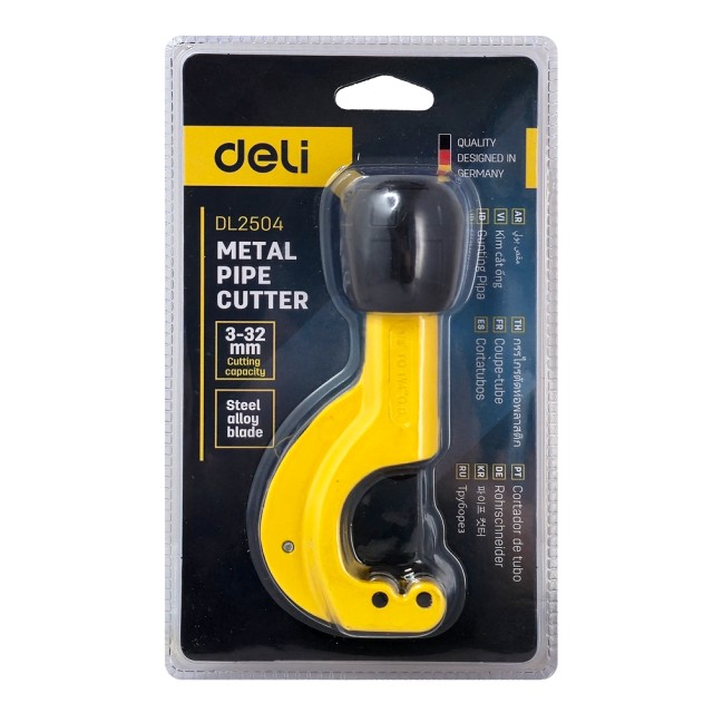 DELI κόφτης μεταλλικού σωλήνα DL2504 με μέγιστη διάμετρο 32mm