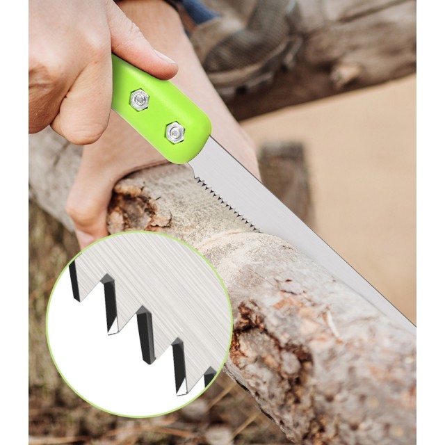 DELI πριόνι ξύλου DL580701 με αντιολισθητική λαβή, 210mm