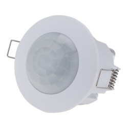 OPTONICA αισθητήρας κίνησης 7317, χωνευτός, 360°, 6m, IP20, λευκός