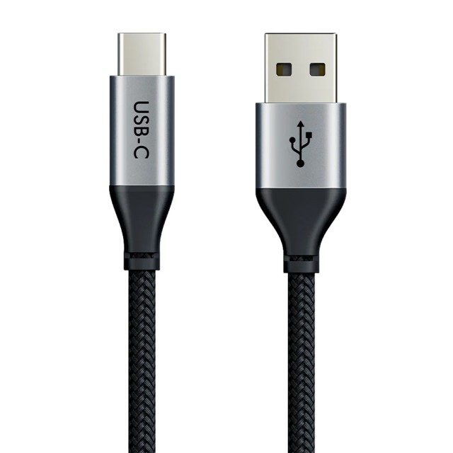 CABLETIME καλώδιο USB-C σε USB CT-C160-PU32-CMAMN1, 3A, 480Mbps, 0.25m, μαύρο