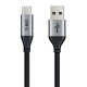 CABLETIME καλώδιο USB-C σε USB CT-C160-PU32-CMAMN1, 3A, 480Mbps, 0.25m, μαύρο