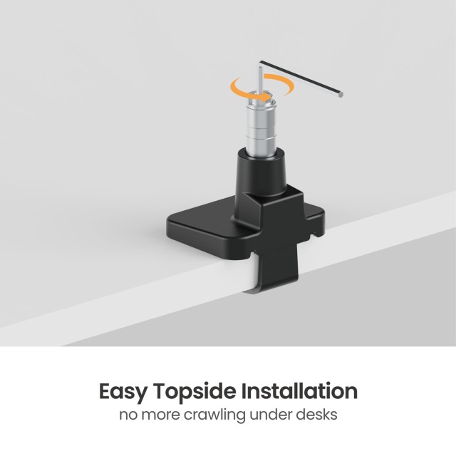 BRATECK gaming βάση γραφείου οθόνης LDT95-C012UC, 24-57", έως 30kg, heavy duty