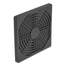 DELOCK σχάρα για 120mm ανεμιστήρα 67313 με φίλτρο σκόνης, πλαστική, μαύρη
