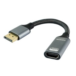 POWERTECH αντάπτορας DisplayPort σε HDMI CAB-DP077, 8K/60Hz, 0.1m, μαύρος POWERTECH αντάπτορας DisplayPort σε HDMI CAB-DP077, 8K/60Hz, 0.1m, μαύρος