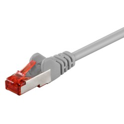 GOOBAY καλώδιο δικτύου 50891, CAT 6 S/FTP, copper, 250MHz, 10m, γκρι