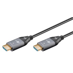 GOOBAY καλώδιο HDMI 2.1 76274 με Ethernet, 8K/60Hz, 48 Gbps, 10m, μαύρο