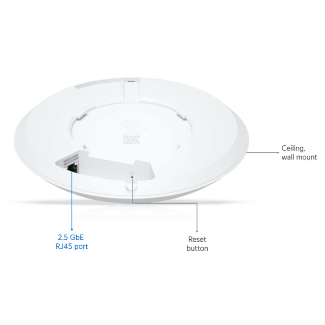 UBIQUITI Access Point UniFi U7 Long-Range, WiFi 7, Dual band, PoE