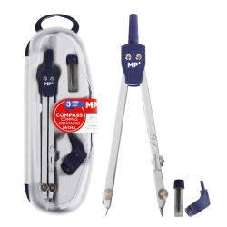 MP διαβήτης PA124A με ανταλλακτικές μύτες & ροδέλα, μεταλλικός, μπλε