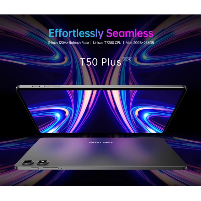 TECLAST tablet T50 Plus 2025, 11", 8/256GB, 4G, Android 15, 8000mAh, γκρι TECLAST tablet T50 Plus 2025, 11", 8/256GB, 4G, Android 15, 8000mAh, γκρι