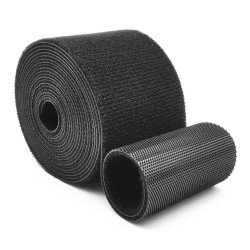 POWERTECH ταινία τύπου velcro TIES-079, 48mm, 3m, μαύρη