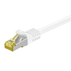 GOOBAY καλώδιο δικτύου 91091, CAT 7 S/FTP, copper, 500MHz, 1m, λευκό