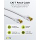 GOOBAY καλώδιο δικτύου 91092, CAT 7 S/FTP, copper, 500MHz, 1.5m, λευκό