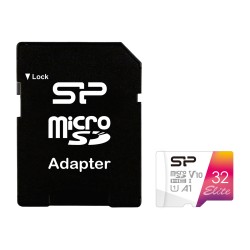 SILICON POWER κάρτα μνήμης microSDXC Elite, 32GB, C10 UHS-I U1 A1 V10