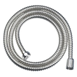 BRUNO σπιράλ ντους BRN-0243, ανοξείδωτο ατσάλι, 1.5m, ασημί