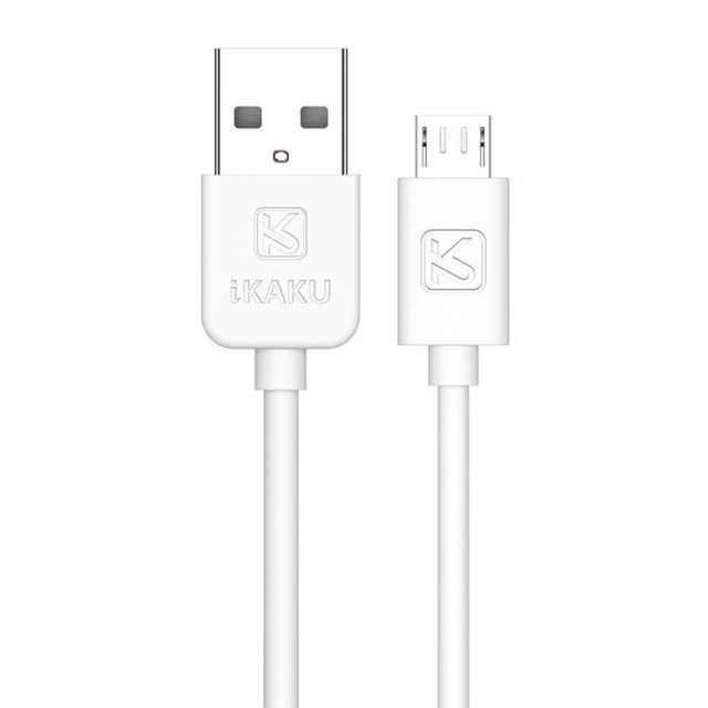 KAKUSIGA καλώδιο micro USB σε USB KSC-332, 2.4A, 480Mbps, 2m, λευκό