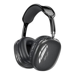 KAKUSIGA headphones KSC-1466, ασύρματα & ενσύρματα, micro SD, 40mm, 400mAh, μαύρα