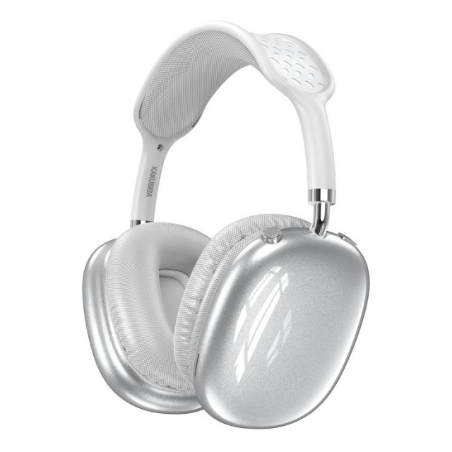 KAKUSIGA headphones KSC-1466, ασύρματα & ενσύρματα, micro SD, 40mm, 400mAh, ασημί KAKUSIGA headphones KSC-1466, ασύρματα & ενσύρματα, micro SD, 40mm, 400mAh, ασημί
