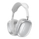 KAKUSIGA headphones KSC-1466, ασύρματα & ενσύρματα, micro SD, 40mm, 400mAh, ασημί KAKUSIGA headphones KSC-1466, ασύρματα & ενσύρματα, micro SD, 40mm, 400mAh, ασημί