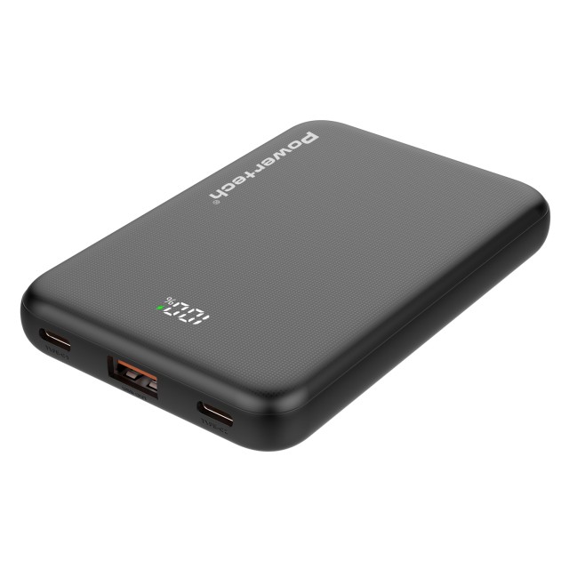 POWERTECH power bank PT-1502 με οθόνη, 10000mAh, 22.5W, μαύρο POWERTECH power bank PT-1502 με οθόνη, 10000mAh, 22.5W, μαύρο