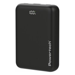 POWERTECH power bank PT-1503 με οθόνη, 20000mah, 22.5W, μαύρο