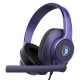 SADES gaming headset UPOWER, 3.5mm σύνδεση, 40mm, μωβ SADES gaming headset UPOWER, 3.5mm σύνδεση, 40mm, μωβ