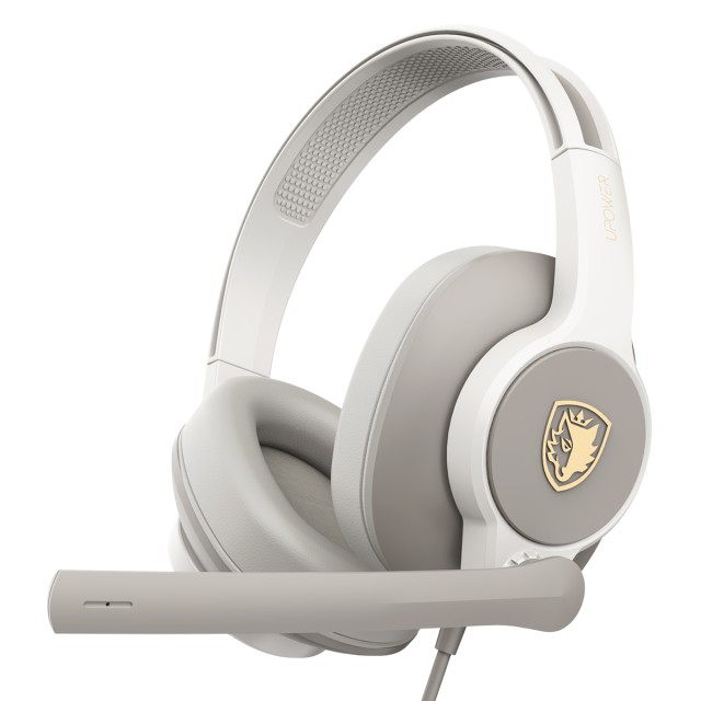 SADES gaming headset UPOWER, 3.5mm σύνδεση, 40mm, γκρι SADES gaming headset UPOWER, 3.5mm σύνδεση, 40mm, γκρι
