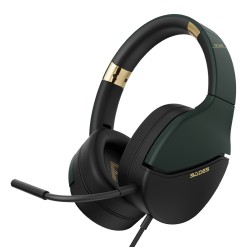 SADES gaming headset SPOWER, 3.5mm σύνδεση, 40mm, multi-platform, μαύρο/πράσινο