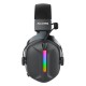 SADES gaming headset Defender, ασύρματα & ενσύρματα, 50mm, 1050mAh, RGB, multi-platform, μαύρο SADES gaming headset Defender, ασύρματα & ενσύρματα, 50mm, 1050mAh, RGB, multi-platform, μαύρο