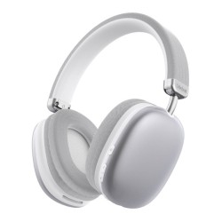 CELEBRAT headphones A39, ασύρματα & ενσύρματα, micro SD, 40mm, 400mAh, ασημί