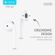 CELEBRAT earphones με θήκη φόρτισης C200 Pro, True Wireless, 13mm, 30/300mAh, λευκά CELEBRAT earphones με θήκη φόρτισης C200 Pro, True Wireless, 13mm, 30/300mAh, λευκά