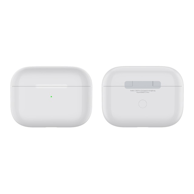 CELEBRAT earphones με θήκη φόρτισης C300 Pro, True Wireless, 13mm, 30/300mAh, λευκά CELEBRAT earphones με θήκη φόρτισης C300 Pro, True Wireless, 13mm, 30/300mAh, λευκά