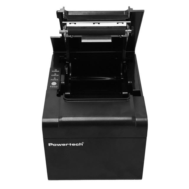 POWERTECH θερμικός εκτυπωτής αποδείξεων PT-1506, USB/Ethernet/Serial, μαύρος POWERTECH θερμικός εκτυπωτής αποδείξεων PT-1506, USB/Ethernet/Serial, μαύρος