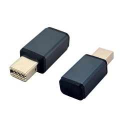 POWERTECH mini DisplayPort dummy plug CAB-DP083, 4K/17Hz, γκρι POWERTECH mini DisplayPort dummy plug CAB-DP083, 4K/17Hz, γκρι