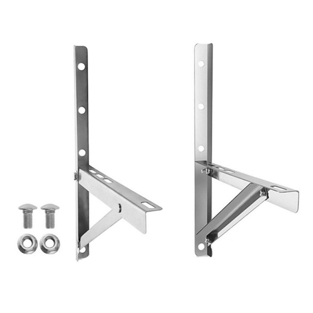 HOME USE επιτοίχια βάση κλιματιστικού HUH-0250, 410x490mm, ανοξείδωτη, έως 180kg HOME USE επιτοίχια βάση κλιματιστικού HUH-0250, 410x490mm, ανοξείδωτη, έως 180kg