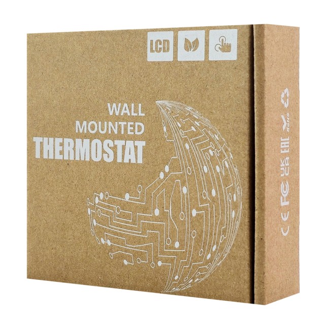 Smart θερμοστάτης αερίου BHT-800WM-GCLW, WiFi, επιτοίχιος, λευκός Smart θερμοστάτης αερίου BHT-800WM-GCLW, WiFi, επιτοίχιος, λευκός