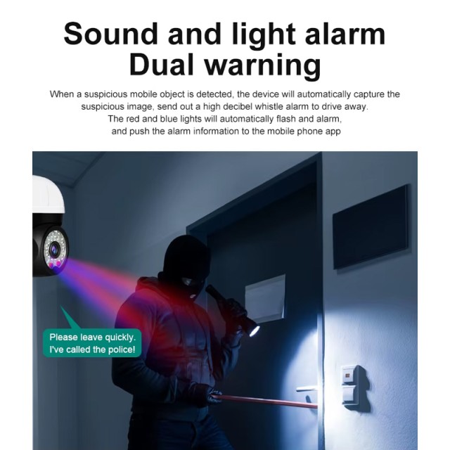 VSTARCAM smart κάμερα CS662, 3MP, WiFi, PTZ, SD, IP66 VSTARCAM smart κάμερα CS662, 3MP, WiFi, PTZ, SD, IP66