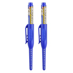 Ανεξίτηλος μαρκαδόρος σημαδέματος TOOL-0099 με μακριά μύτη, 45mm, μπλε, 2τμχ