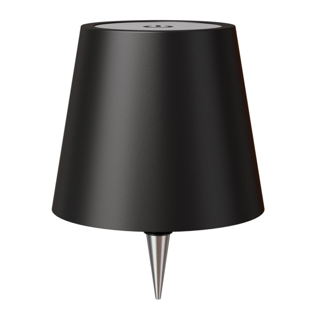 POWERTECH LED φωτιστικό για μπουκάλι HLL-0197, ρυθμιζόμενο, επαναφορτιζόμενο, μαύρο